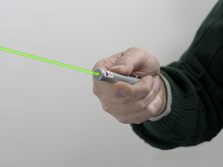 Einsatz von Laserpointer